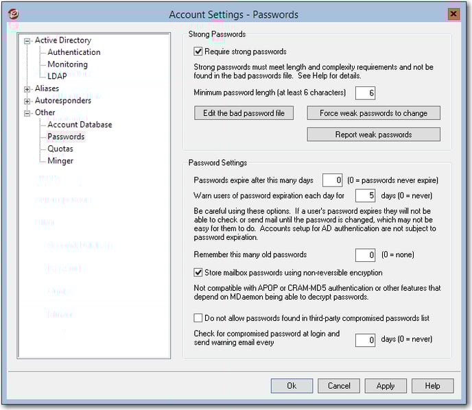 How Do I Store Mailbox Passwords Using Non reversible Encryption How Do I Store Mailbox Passwords Using Non reversible Encryption